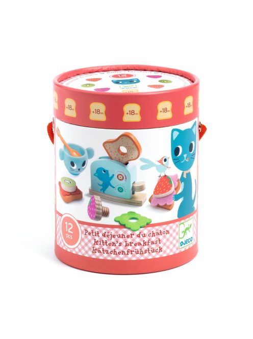 Djeco Szerepjáték Cica reggeli - Kitten’s breakfast