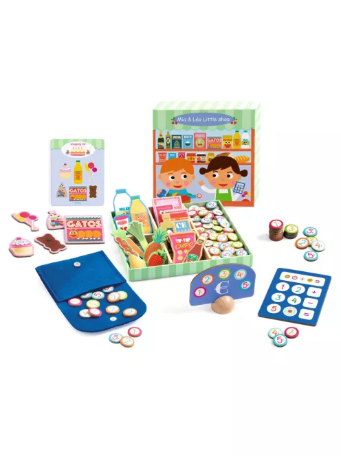 Djeco Szerepjáték - Mia és Leó boltocskája - Mia & Léo little shop