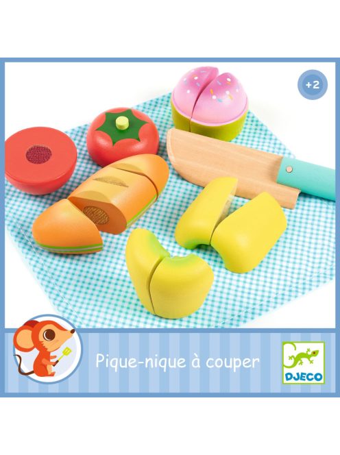 Djeco Szerepjáték Piknik falatkák - Picnic to cut