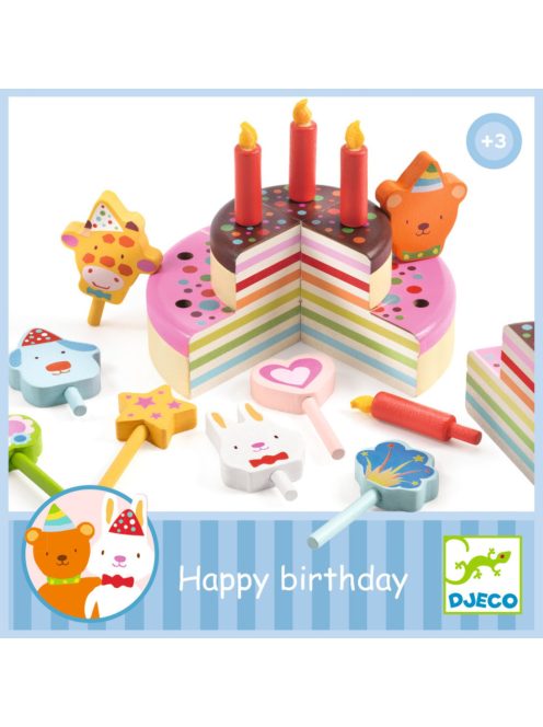 Djeco Szerepjáték Torta Móka - Happy Birthday