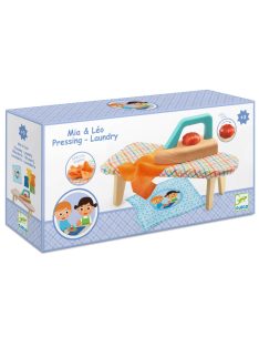   Djeco Szerepjáték Vasalós Mia és Leó - Laundry Mia & Léo