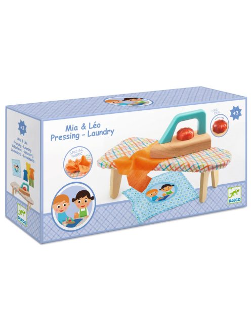 Djeco Szerepjáték Vasalós Mia és Leó - Laundry Mia & Léo