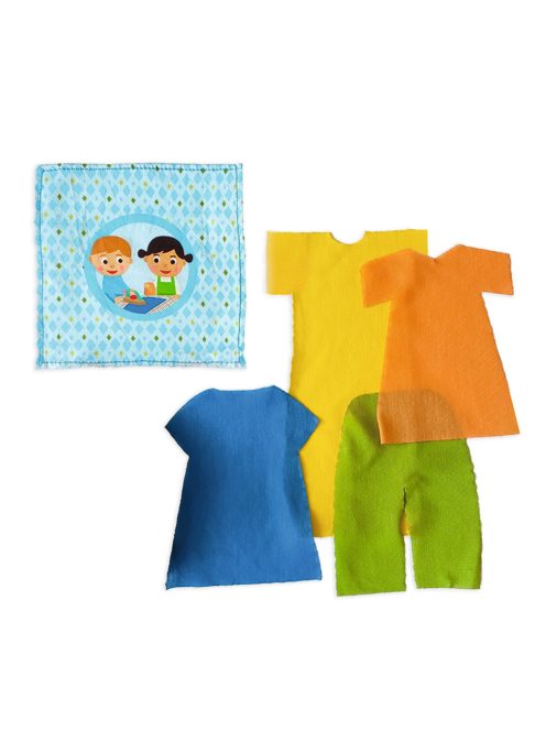 Djeco Szerepjáték Vasalós Mia és Leó - Laundry Mia & Léo