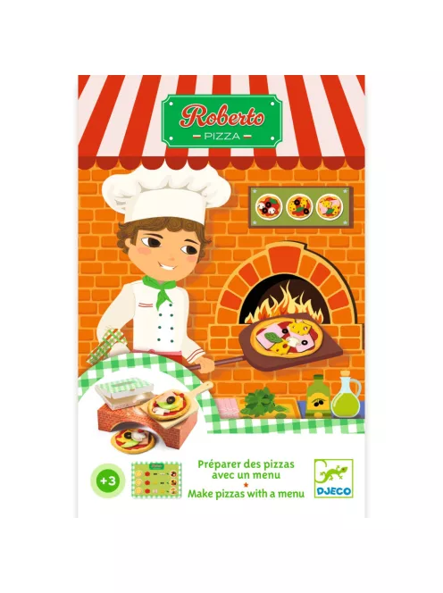 Djeco Szerepjáték Robertó pizzázója - Roberto Pizza