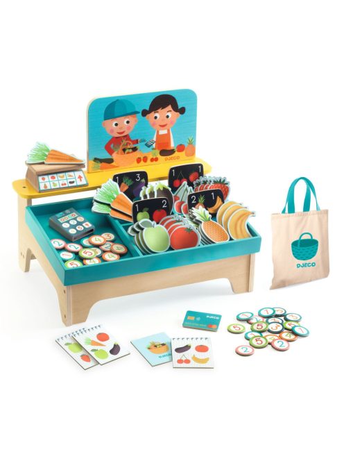 Djeco Szerepjáték Lea és Milo kisboltja - Léa and Milo Little Market