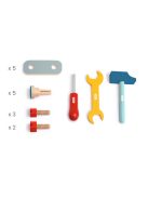 Djeco Szerepjáték Fa barkácsasztal szerszámokkal - Bricotoo