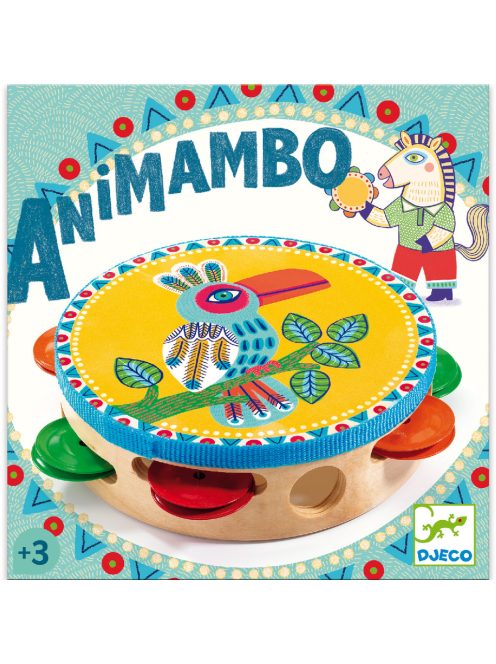 Djeco Játékhangszer - Csörgődob - Tambourine