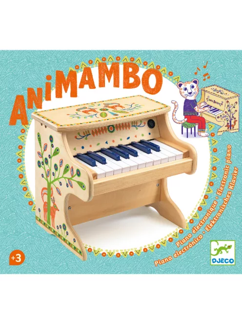 Djeco Animambo Játékhangszer Zongora - Electronic Piano