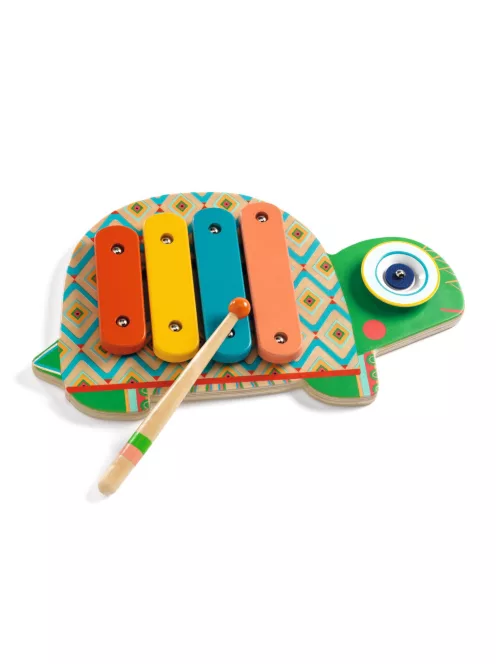 Djeco Animambo Játékhangszer Cintányér és xilofon - Cymbal & Xylophone