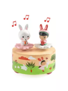   Djeco Mozgó figurás zenedoboz Zenélő kiskert - Garden melody