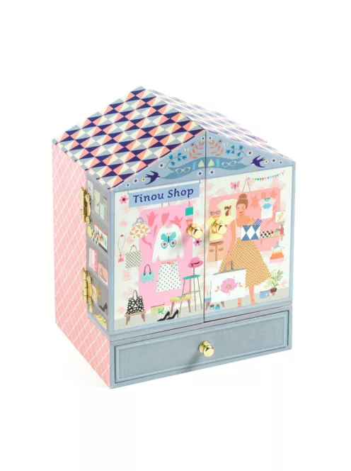 Djeco Zenélő ékszerdoboz Tina bolt - Tinou shop