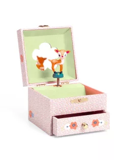 Djeco Zenélő ékszerdoboz Szende őz - Wood fawn