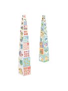 Djeco Toronyépítő kocka Nyuszis - BabyBloki