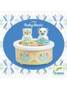 Djeco Mozgó figurás zenedoboz Maci és bagoly - BabyMusic
