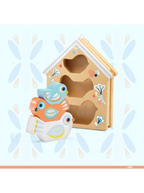 Djeco Felfedező játék Fióka - BabyBirdi