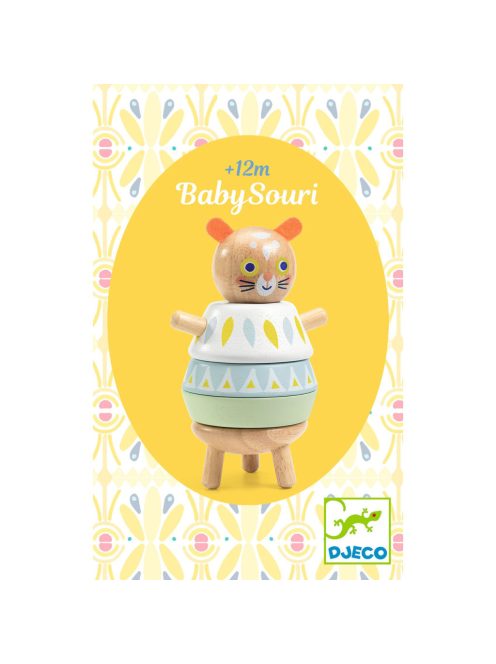 Djeco Toronyépítő Egérke - BabySouri