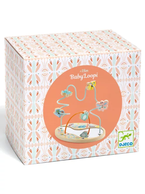 Djeco Bébi golyóvezető Tükrös - BabyLoopi