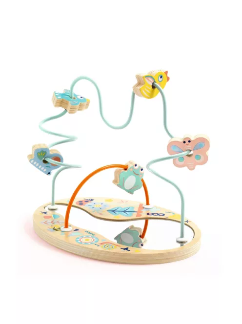 Djeco Bébi golyóvezető Tükrös - BabyLoopi