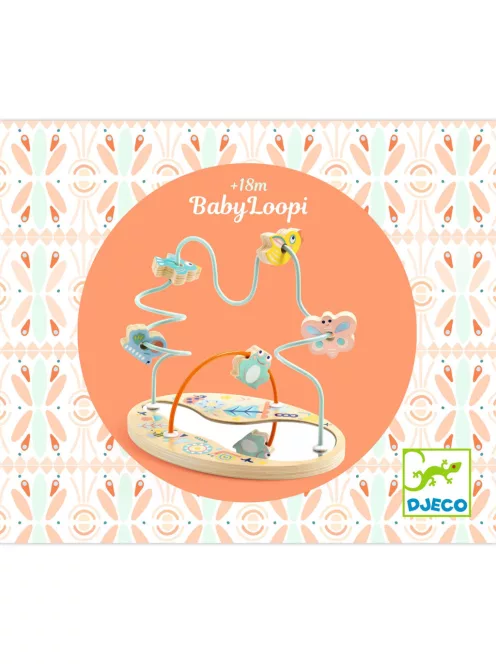 Djeco Bébi golyóvezető Tükrös - BabyLoopi