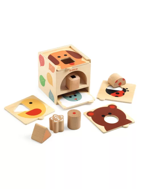 Djeco Formabedobó Állatos kuckó - BoxBasic