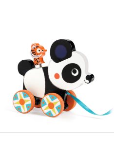 Djeco Húzható játék Vili a panda - Billie