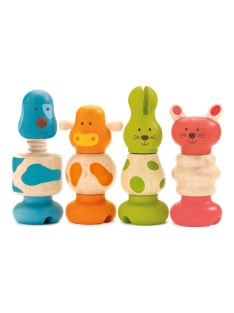 Djeco Toronyépítő Kreatív állatfigurák - Vis-animo