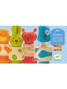 Djeco Toronyépítő Kreatív állatfigurák - Vis-animo