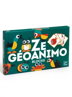 Djeco Képkirakó - Geometrikus állatképek