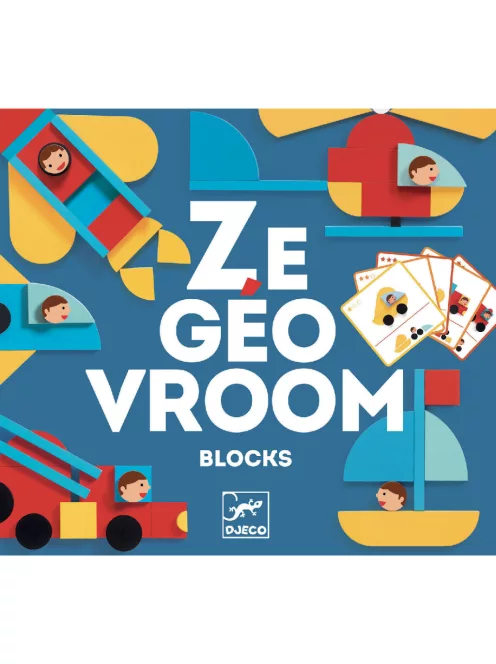 Djeco Képkirakó - Közlekedés, Ze Geo