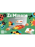 Djeco Képkirakó - Tükrös állatfigurák