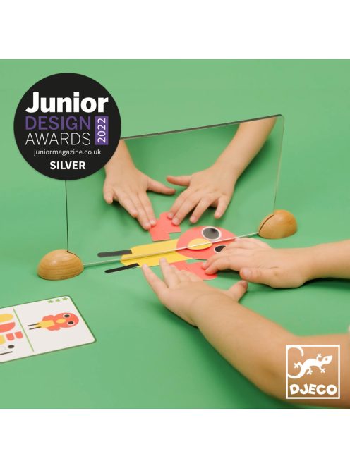 Djeco Képkirakó - Tükrös állatfigurák