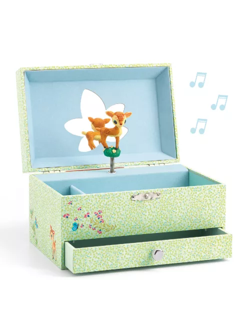 Djeco Zenélő ékszerdoboz Őzike dala - The fawn's song