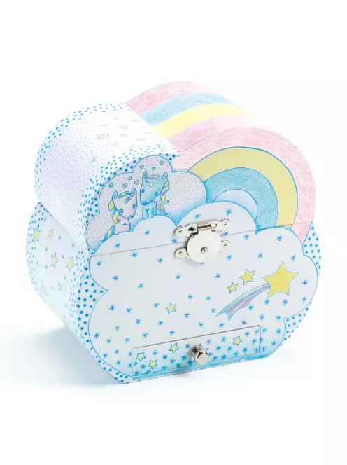 Djeco Zenélő ékszerdoboz Unikornis álom - Unicorn's dream