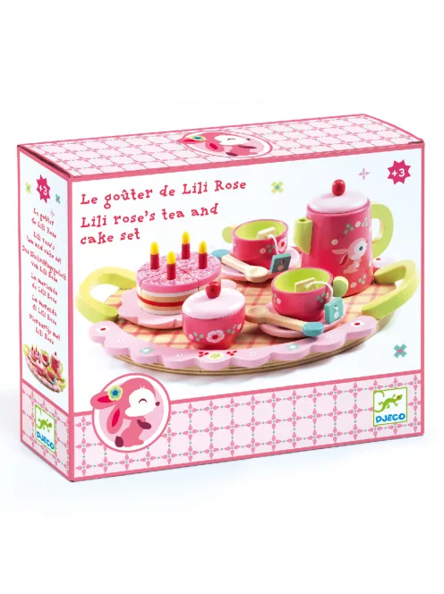 Djeco Lili Rose tea party készlet - Lili Rose's tea party
