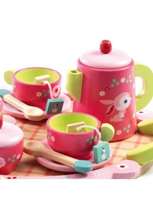 Djeco Lili Rose tea party készlet - Lili Rose's tea party