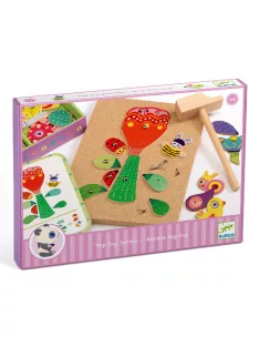 Djeco Kalapálós játék Kerti képes  - Tap tap Garden