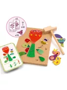 Djeco Kalapálós játék Kerti képes  - Tap tap Garden