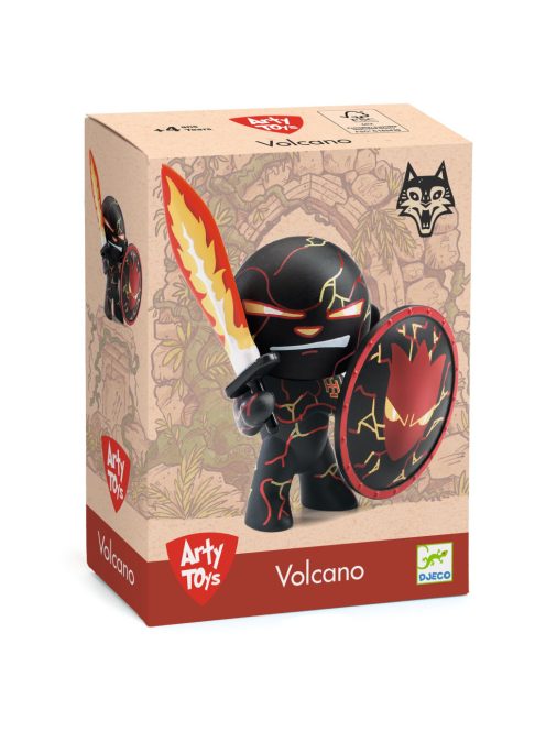 Djeco Lovag Vulkán - Volcano lovag