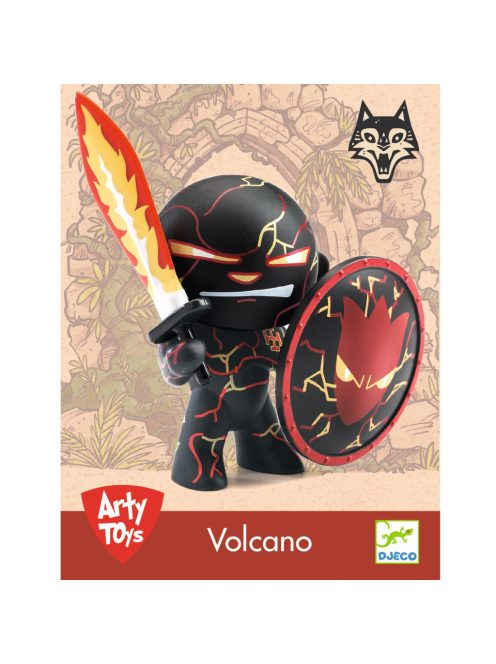Djeco Lovag Vulkán - Volcano lovag