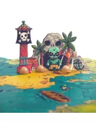 Djeco Arty Toys Óriás puzzle Kalóz világ 30 db-os - Giant puzzle-Battle