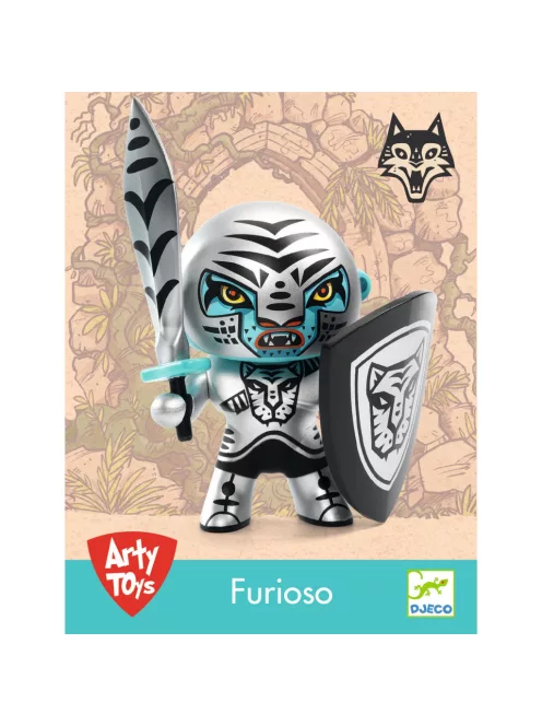 Djeco Arty Toys Lovag Oroszlánszív - Furious