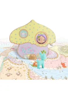   Djeco TINYLY álomvilág Óriás puzzle Tinyly birodalom 33 db-os - Puzzl'Up Lily tinypuzz