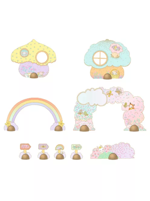 Djeco TINYLY álomvilág Óriás puzzle Tinyly birodalom 33 db-os - Puzzl'Up Lily tinypuzz