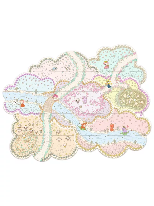 Djeco TINYLY álomvilág Óriás puzzle Tinyly birodalom 33 db-os - Puzzl'Up Lily tinypuzz
