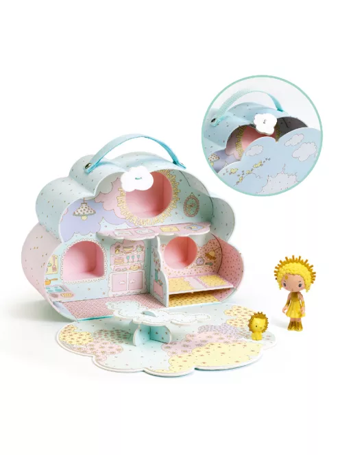Djeco Álomvilág babaház Napocska és Mia - Sunny & Mia house