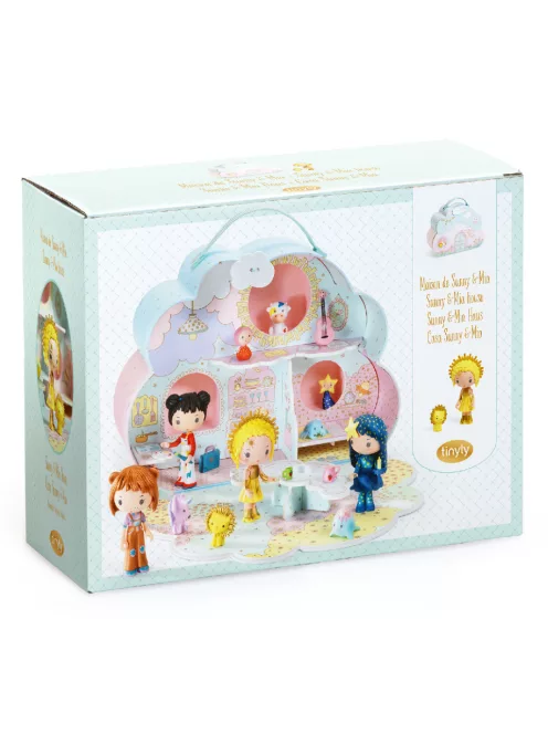 Djeco Álomvilág babaház Napocska és Mia - Sunny & Mia house