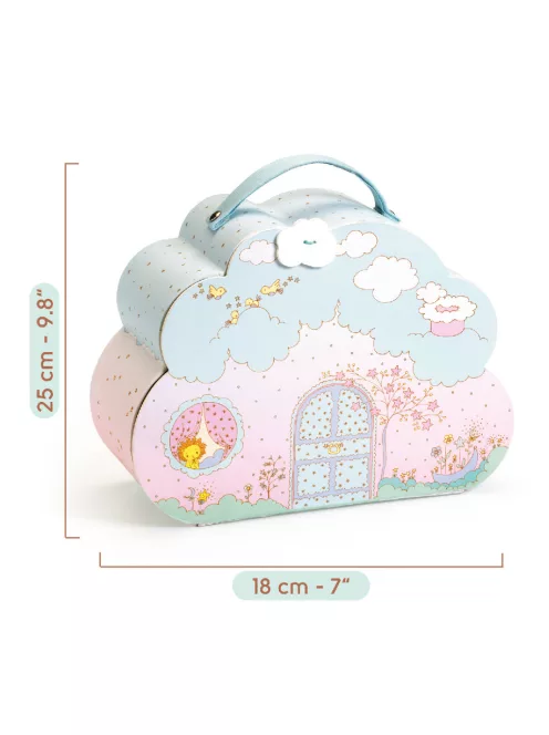 Djeco Álomvilág babaház Napocska és Mia - Sunny & Mia house
