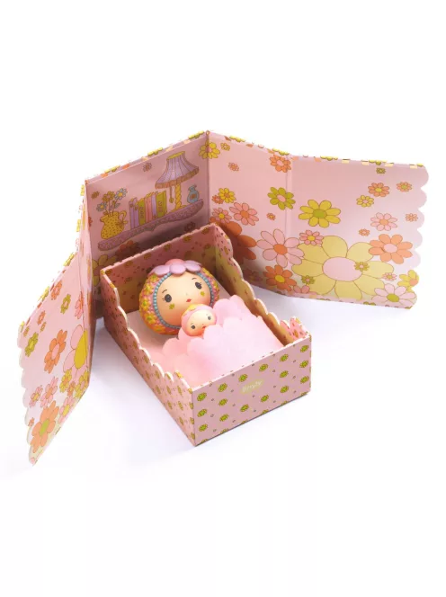 Djeco TINYLY álomvilág Rózsaszín apró szoba - Rose Tinyroom