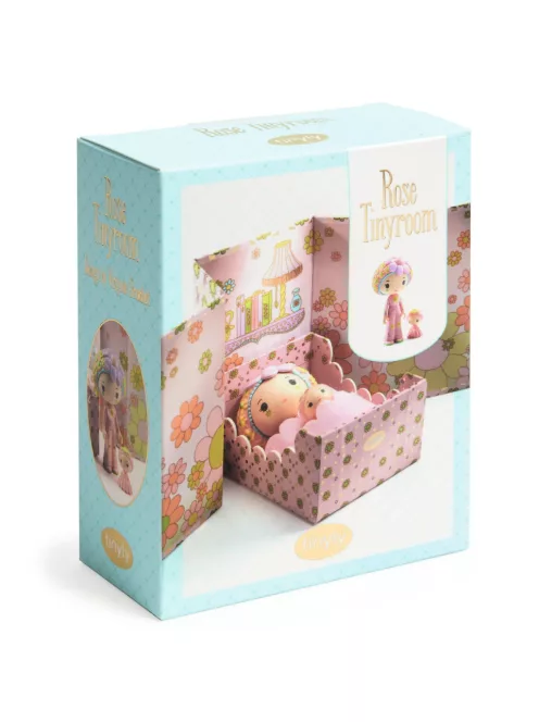 Djeco TINYLY álomvilág Rózsaszín apró szoba - Rose Tinyroom