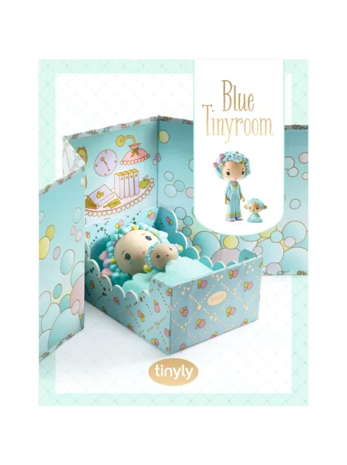 Djeco TINYLY álomvilág Kék apró szoba - Blue Tinyroom